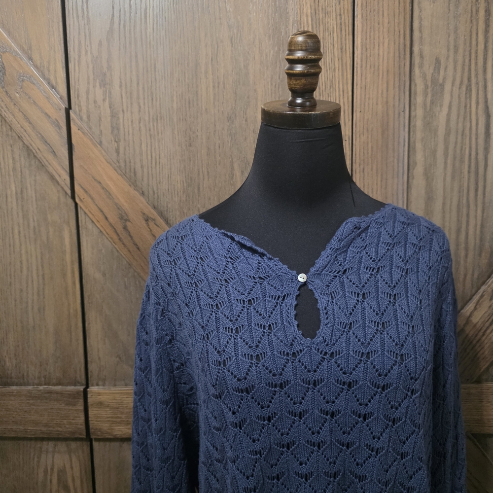 LAST CHANCE Sundance Crochet Pullover Sweater - Picture 2 of 4